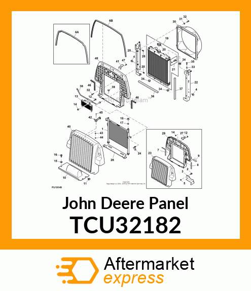 PANEL, ACCESS TCU32182