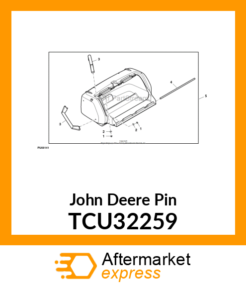 ROD (18" CENTER CATCHER) TCU32259