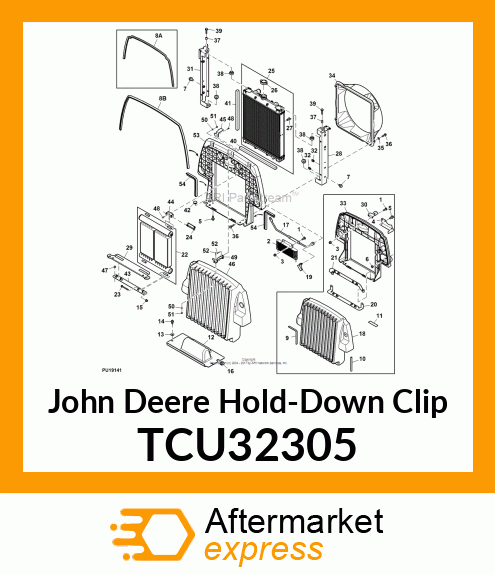 Down Clip TCU32305