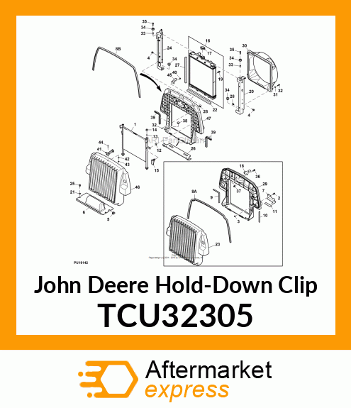 Down Clip TCU32305