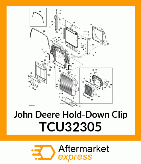 Down Clip TCU32305