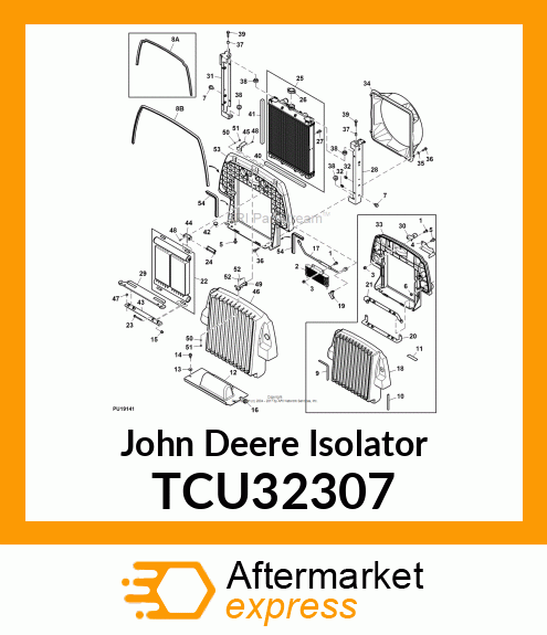 ISOLATOR, EDGE TCU32307