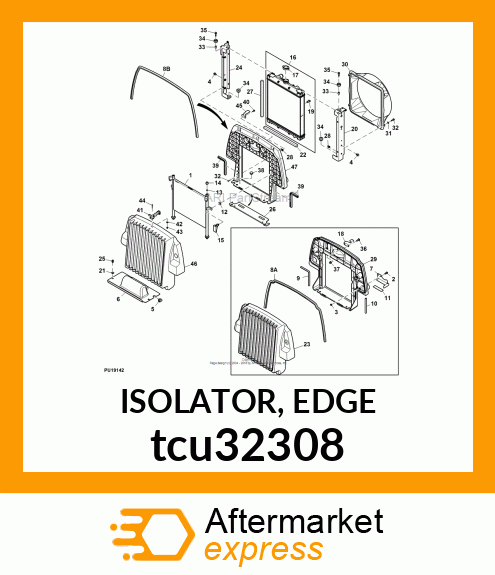 ISOLATOR, EDGE tcu32308