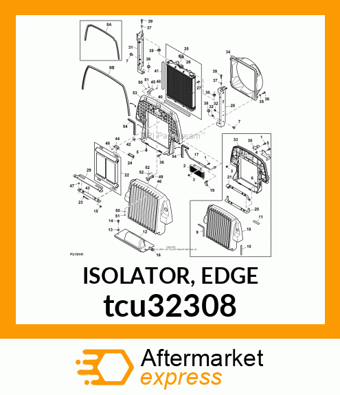 ISOLATOR, EDGE tcu32308