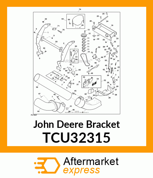 BRACKET TCU32315