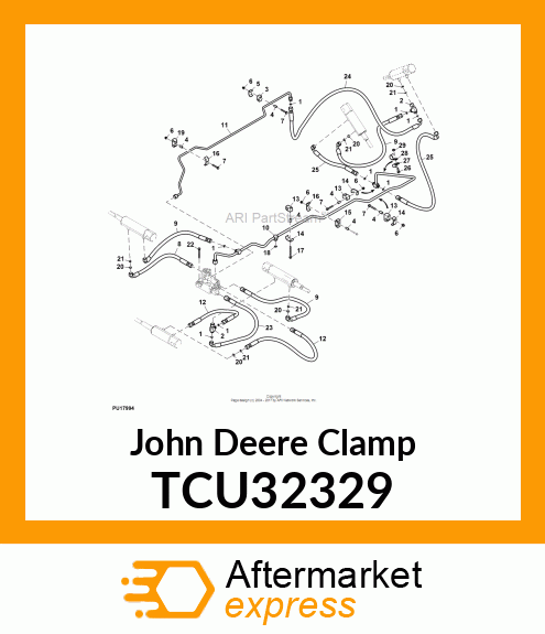 STIRRUP, BUEGU CLAMP, SIZE 0B TCU32329