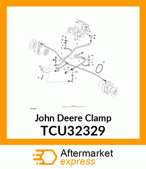 STIRRUP, BUEGU CLAMP, SIZE 0B TCU32329