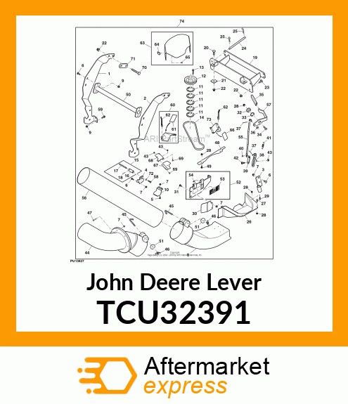 LEVER, RELEASE TCU32391