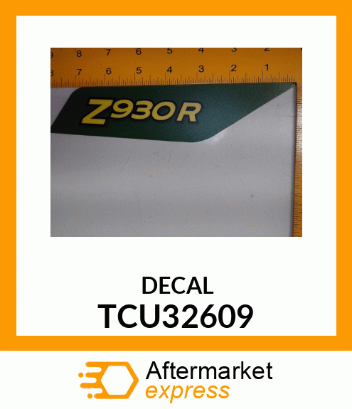 DECAL TCU32609