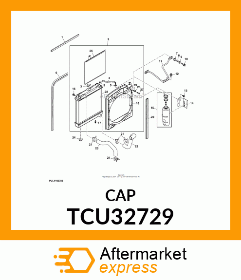 FILLER CAP TCU32729