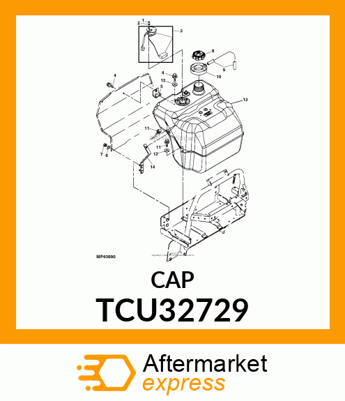 FILLER CAP TCU32729