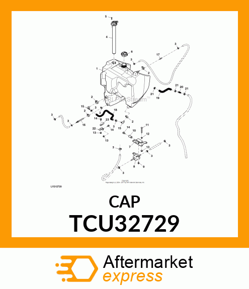 FILLER CAP TCU32729