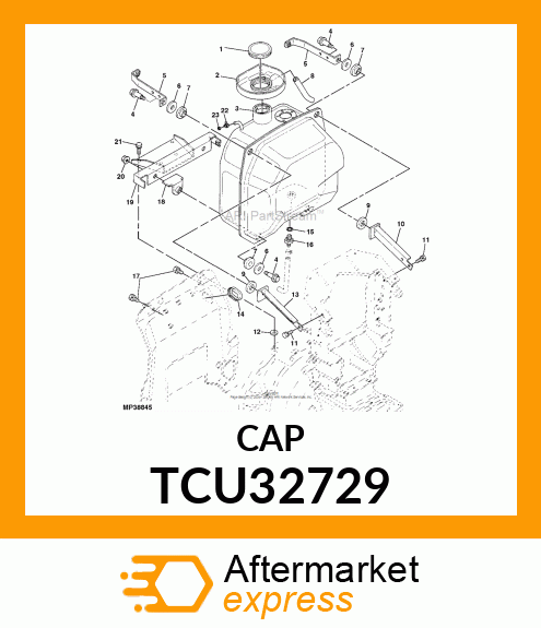 FILLER CAP TCU32729