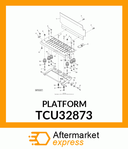 PLATFORM TCU32873