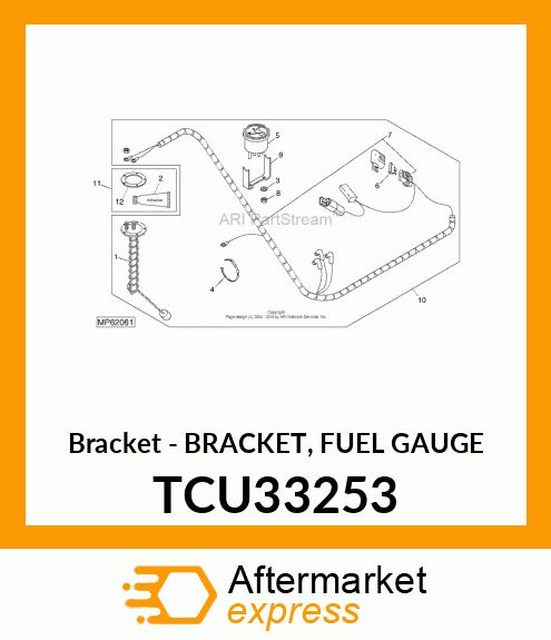 Bracket TCU33253