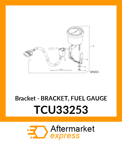 Bracket TCU33253