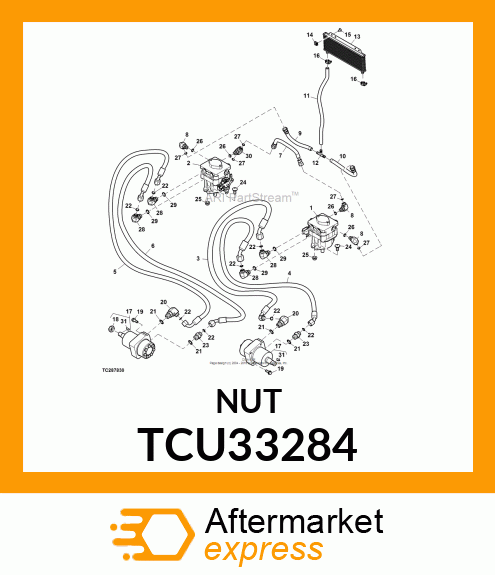 NUT TCU33284