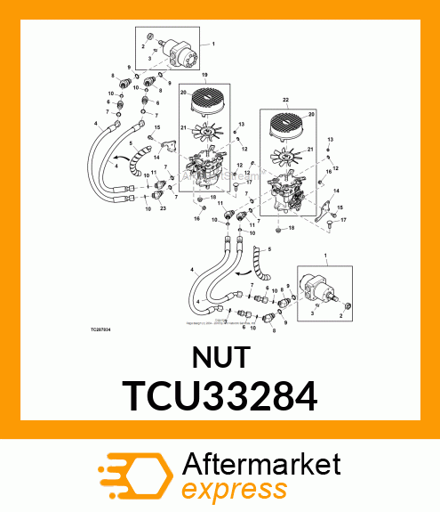 NUT TCU33284