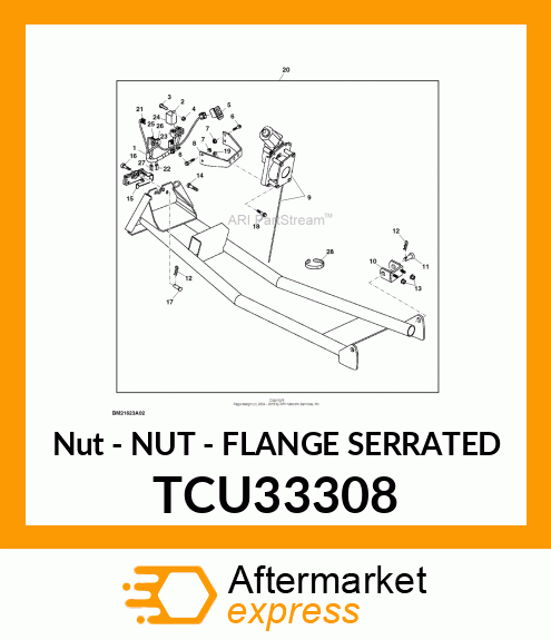 NUT TCU33308