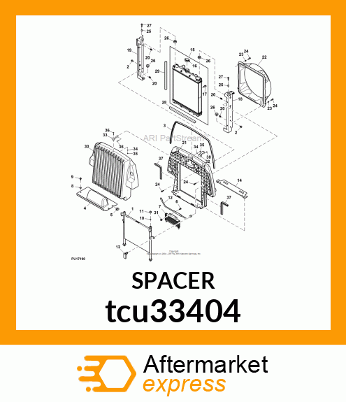 SPACER tcu33404