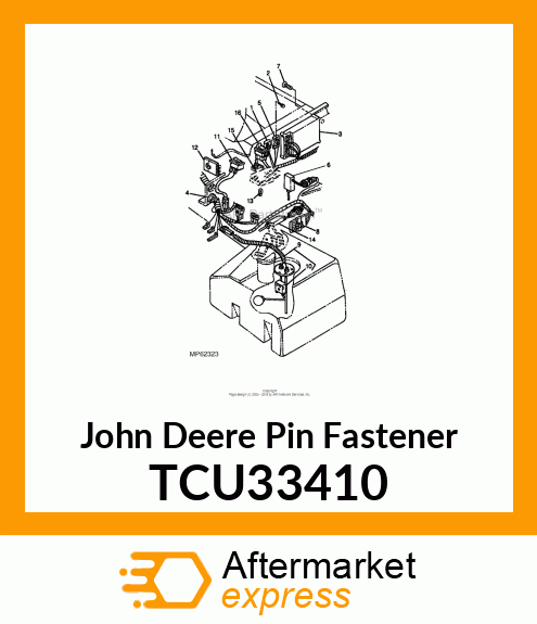 FASTENER, SPECIAL 12 TCU33410