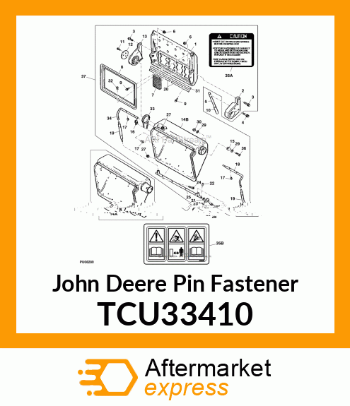 FASTENER, SPECIAL 12 TCU33410