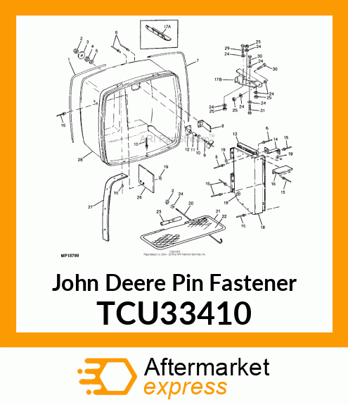 FASTENER, SPECIAL 12 TCU33410