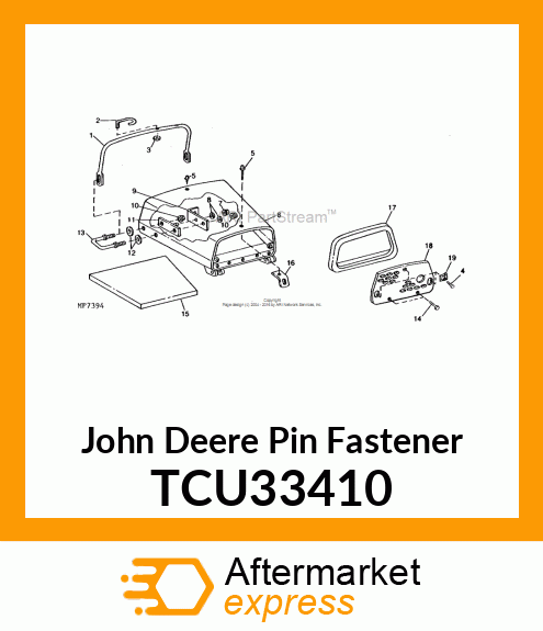 FASTENER, SPECIAL 12 TCU33410