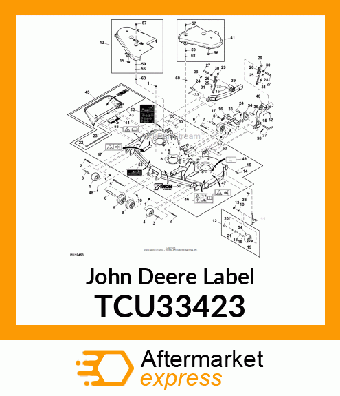 LABEL,HEIGHT ADJUST TCU33423