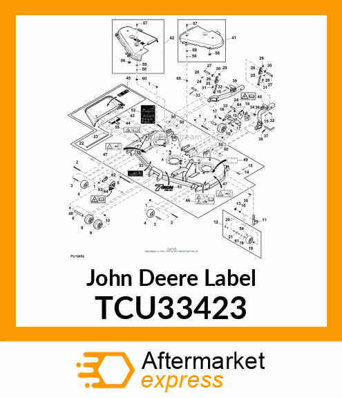 LABEL,HEIGHT ADJUST TCU33423