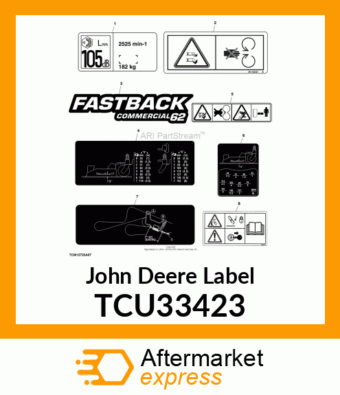 LABEL,HEIGHT ADJUST TCU33423