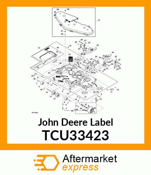 LABEL,HEIGHT ADJUST TCU33423