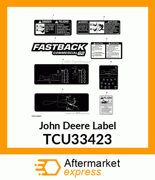 LABEL,HEIGHT ADJUST TCU33423