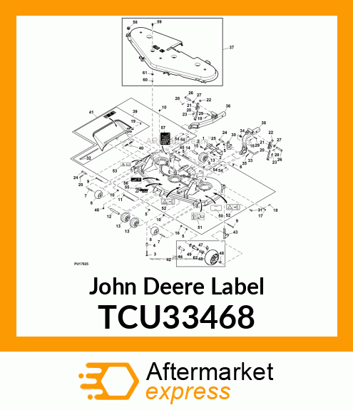 LABEL,HEIGHT OF CUT, FM TCU33468