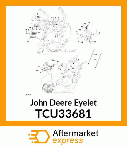 BOOT EYELET TERMINAL TCU33681