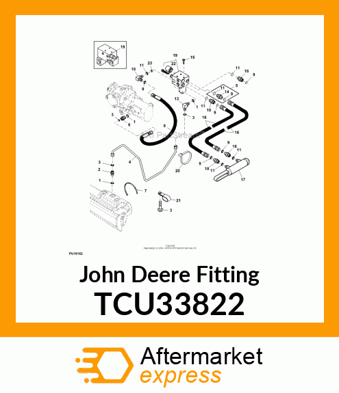 SCREENED FITTING WITHOUT O TCU33822