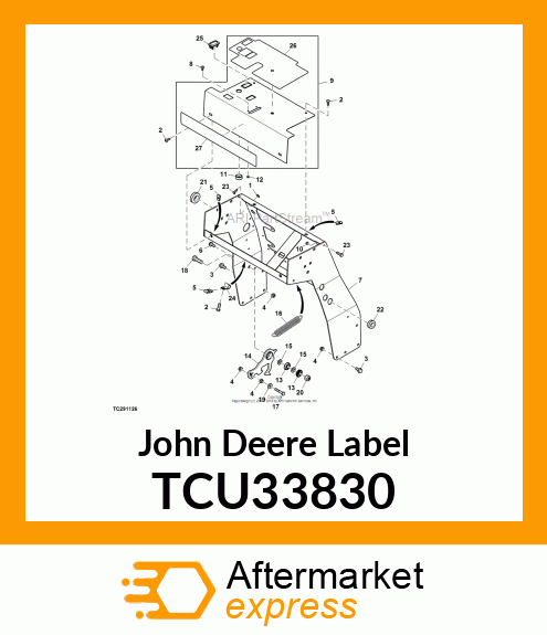 LABEL, STRIPE TCU33830