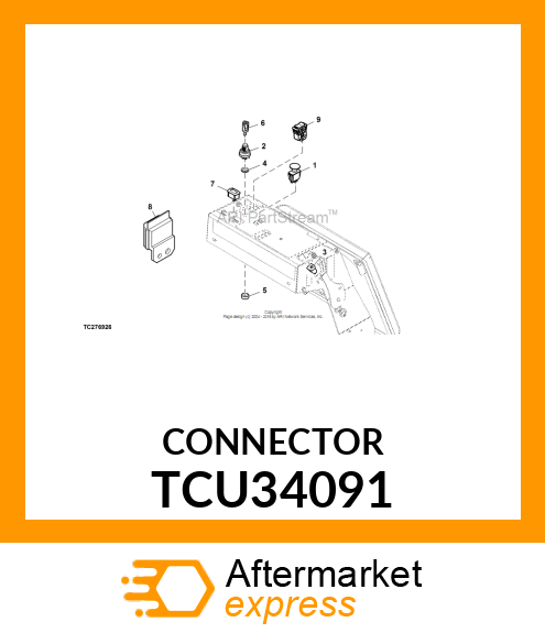 SWITCH, OPC, INTERNAL SPRING TCU34091