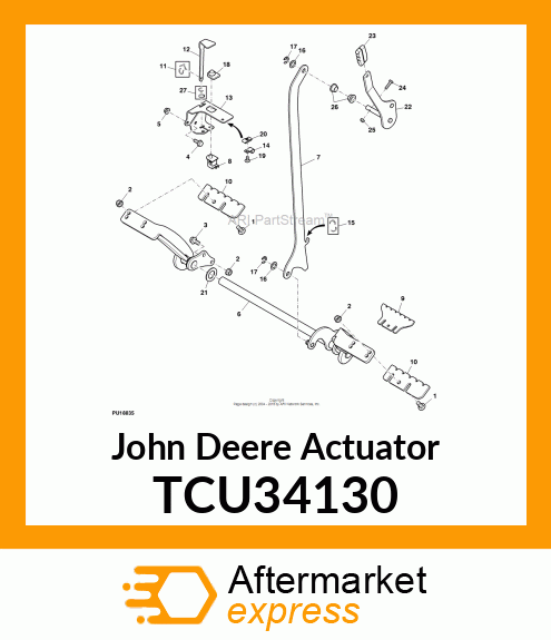 ACTUATOR, OPS SWITCH R TCU34130