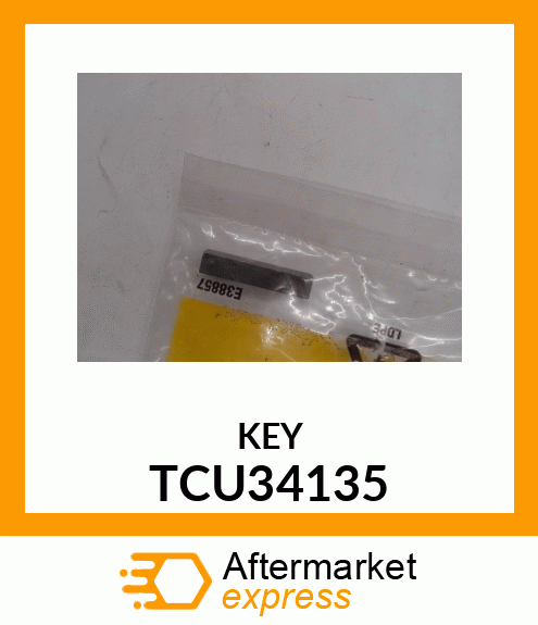 MACHINE KEY 5MM X 5MM X 25MM TCU34135