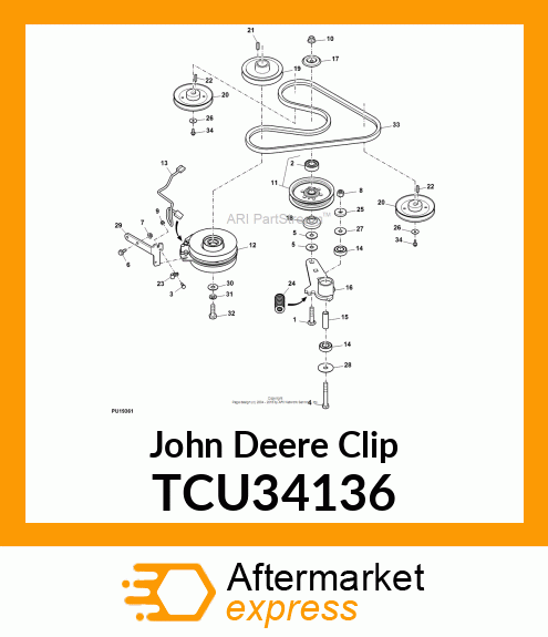 CLIP, VINYL COATED 3/8 OD TCU34136