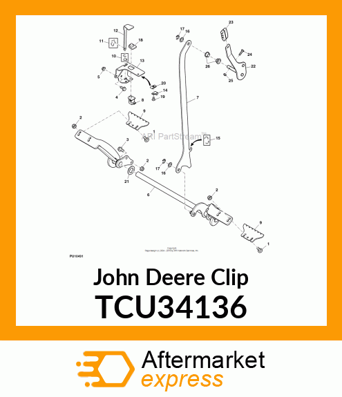 CLIP, VINYL COATED 3/8 OD TCU34136