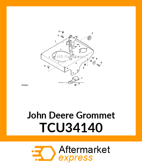 GROMMET TCU34140