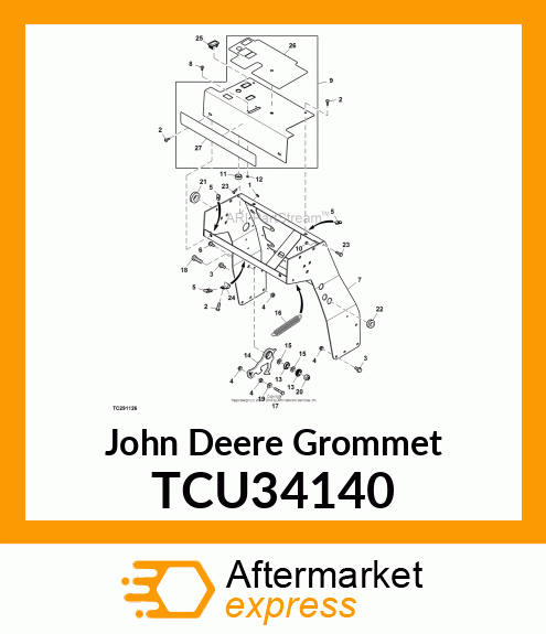 GROMMET TCU34140