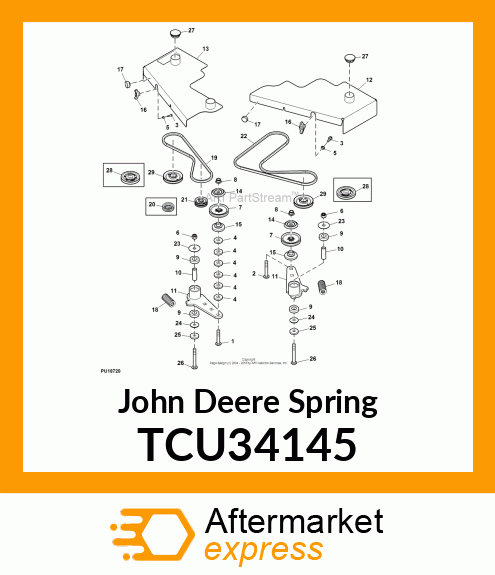 SPRING, DIE, 2.5 TCU34145