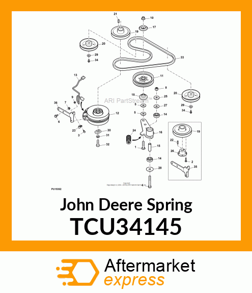 SPRING, DIE, 2.5 TCU34145