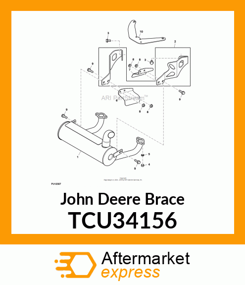 BRACE TCU34156