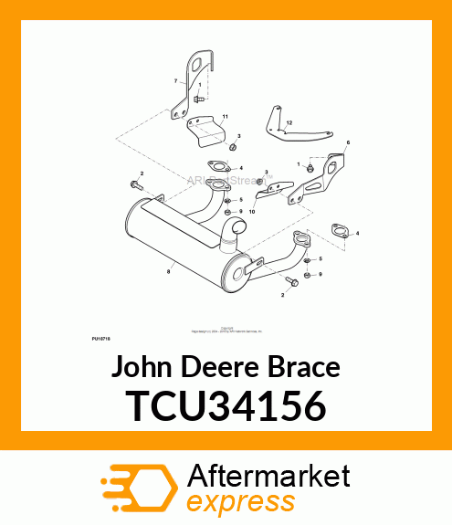 BRACE TCU34156