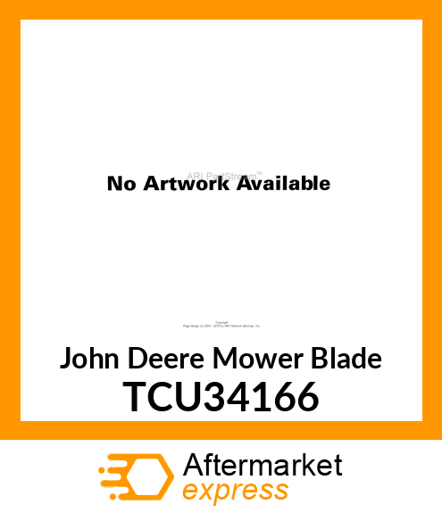 MOWER BLADE TCU34166