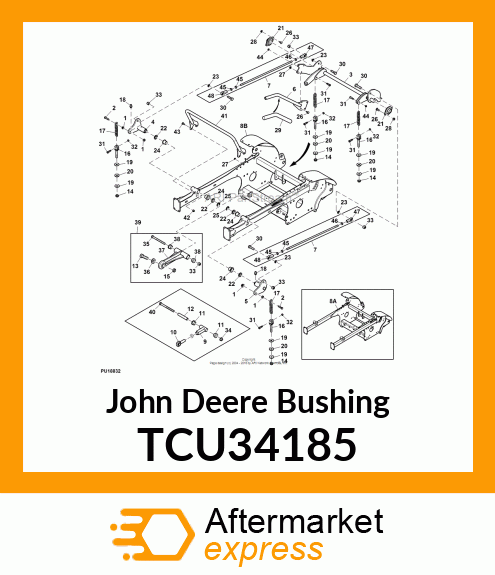 MACH BUSH, 7/8 ID X 1 3/8 OD X 14 G TCU34185